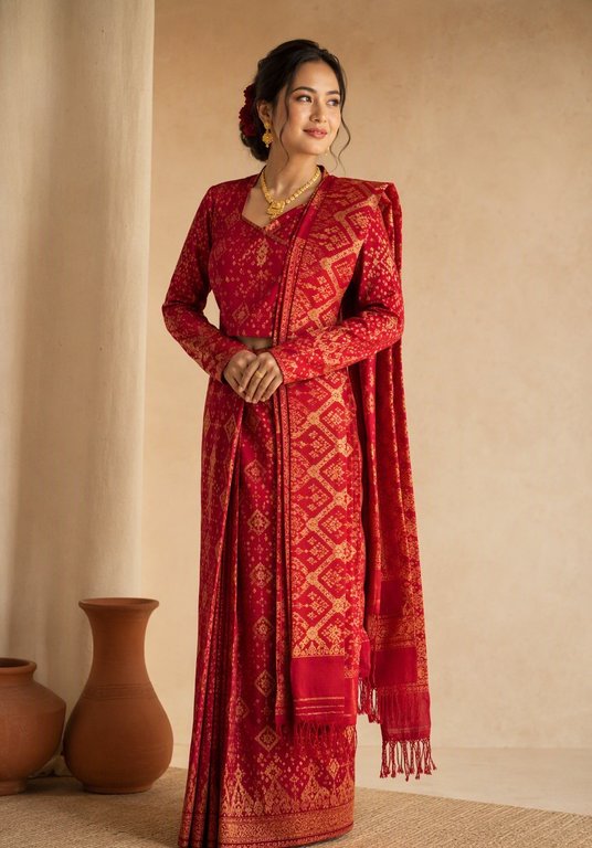Women's traditional Nepali clothing